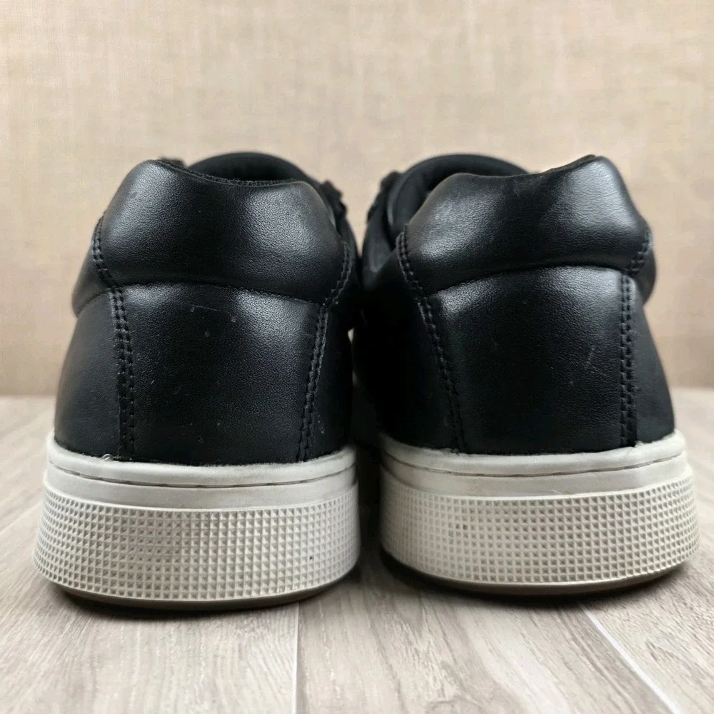 Propet Koda Men's Black Platform‎ Durocloud Walking Leather Sneakers Size 14